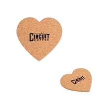 Heart shaped coasters that are made of cork.... from ASI 98360 WOWLine /...