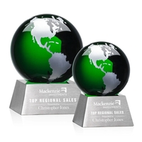 Ryegate Globe Award - Green/Silver