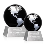 Ryegate Globe Award - Black/Silver