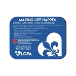 6" x 8" Hard Surface Mouse Pad 1/8" Rubber Base Full Color