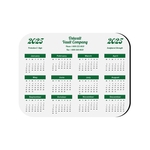 6" x 8" Hard Surface Calendar Mouse Pad Rubber Base 1/8