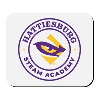 8" x 9 1/2" Hard Surface Mouse Pad Rubber Base 1/16