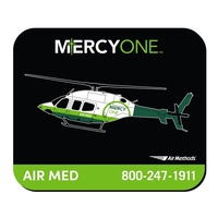 8" x 9 1/2" hard top mouse pad with 1/8" foam... from ASI 93520 Ventura Inc