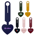 Heart Leatherette Luggage Tag