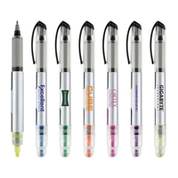 2-in-1 Plastic Rollerball Pen with Highlighter... from ASI 31517 Admart...