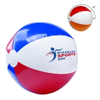 16" inflatable beach ball with patriotic colors.... from ASI 63549 Jornik...