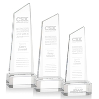 Belmont Tower Award on Padova Base - Clear