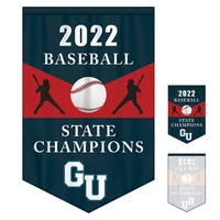 Full Color, Full Custom Sports Championship Banner Single Sided V-Cut... from...