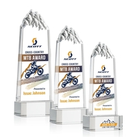 Himalayas VividPrint™ Award on Base - Clear