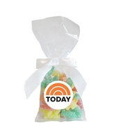 Sour Kids Candy in Stand Up Mug Drop Bag with Bow