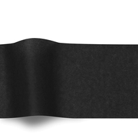 20" x 30" black waxed tissue paper.... from ASI 75731 PWS