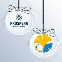 Glass Round Ornament... from ASI 31517 Admart Products / Admart Line