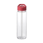 Plastic Bottle with Sip Straw and Handle, 24 oz.