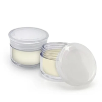 Round lip balm moisturizer jar plus 1 color pad imprint on... from ASI 37218...