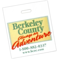 13 1/2" x 15" x 4" BG Patch Handle Bag - 1.75 mil