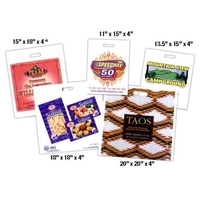 11" x 15" x 4" Take Home Bag with Gusset -... from ASI 31570 Advantage...