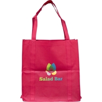 Non-Woven Foldable Snap Tote Bag