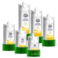 The Berkley Star VividPrint™ Award on Optical Crystal Base is an... from ASI...