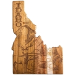 Idaho State Shaped Cutting and Serving Board