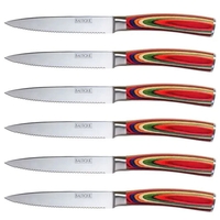 Marrakesh 6-Pair Steak Knife Set... from ASI 91565 Totally Bamboo