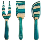 Baltique® Mykonos 3-Piece Cheese Tool Set