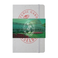 Casebound Recycled Seed Paper Journal, deboss imprint, 80 sheets lined...