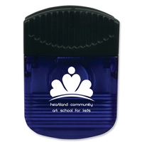 Plastic clip with magnetic backing, rubber grips, strong steel spring and......