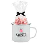 Speckled Camping Mug - 16 oz., Strawberry Twists
