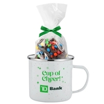 Speckled Camping Mug- 16 oz., Milk Choc Pretzels/Mini M&Ms®