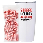 Straight Tumbler - 20 Oz., Strawberry Twists
