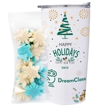 Straight Tumbler - 20 Oz., Gummy Snowflakes