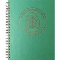 8.5" x 11" journal with StarDust front cover, black chip back... from ASI...