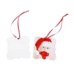 Square Frame MDF Christmas Ornament