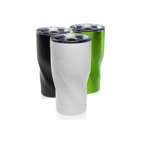 Wavey stainless steel travel tumbler with 20 oz. plus 1 color... from ASI...