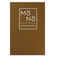 5.5" x 8.5" journal with wraparound cover, perfect bound spine, foil... from...