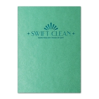 5" x 7" journal with wraparound cover, perfect bound spine, foil... from ASI...