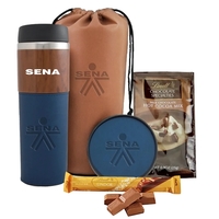 Tumbler & Coaster Gift Set with Lindt