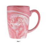 Ceramic Marbelized Mug 16 oz.