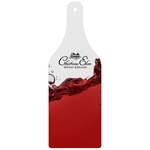 Custom Sublimated 12 1/2" x 4" Wine Shaped Cutting Board