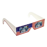 Fireworks Glasses - American Flag #1 - Stock Imprint