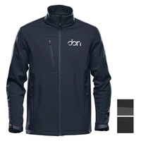 Men's fleece jacket with a waterproof design, zippered chest pocket,...
