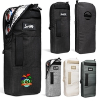17.5" x 6" x 2" golf cooler bag with 3 handles.... from ASI 57653 Gold Bond