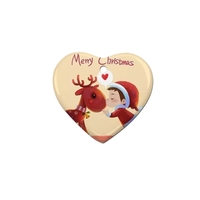 Heart Ceramic Christmas Ornament