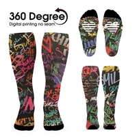 Create fully customized stitched socks for your team, school, college, or......