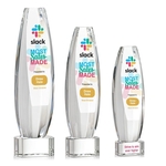 Hoover VividPrint™ Award on Paragon Base - Clear