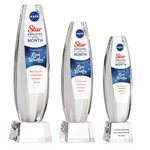 Hoover VividPrint™ Award on Robson Base - Clear