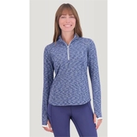 Zero Restriction Women's Shae Quarter-Zip Mock Pullover