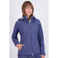 Women's jacket with adjustable cuffs, draw-cord waist and waterproof zippers...