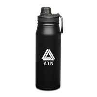 This 27oz double wall vacuum insulated water bottle is durable and... from...