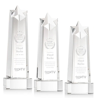 Delaware Star on Base - Clear